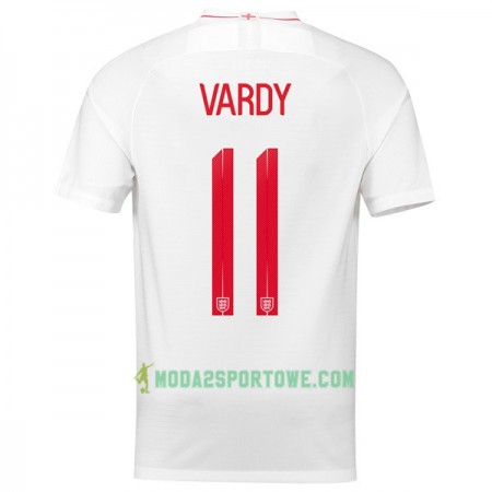 Koszulka Anglia Vardy 11 Mistrzostwa Świata 2018 Domowe Stroje Piłkarskie